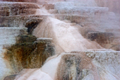 Mammouth Hot Springs, Yellowstone National Park, Wyoming