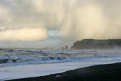 Wall Cloud Development, Rialto Beach, Washington